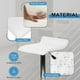 thumbnail image 5 of Set de 2 Sillas de Bar Color Blanco con Reposapié Altura Ajustable Giratorio HOMEMAKE FURNITURE  Moderno, 5 of 7