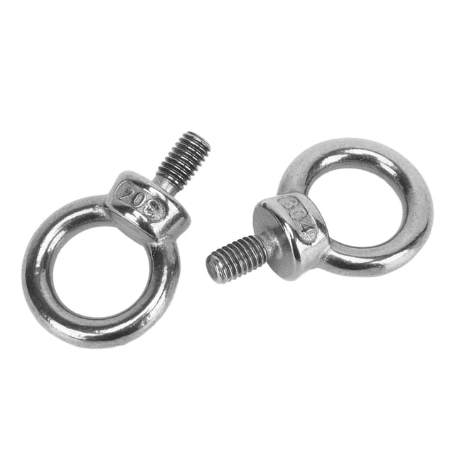 Kayak Screw Track, Stainless Steel 1 Pair Widely Kayak Rail Track Antirust for Ropes