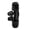 B, variant on 2Pcs Lock Nut Barbed Irrigation Tee Connector, 3/4" To 1/4" Reducing Garden Fitting, Multi-Way Splitter For Yard Flower Bed Vegetable Plot Irrigation