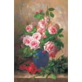 thumbnail image 2 of Piliszek, Beata 13x18 Black Ornate Wood Framed with Double Matting Museum Art Print Titled - Roses II, 2 of 4