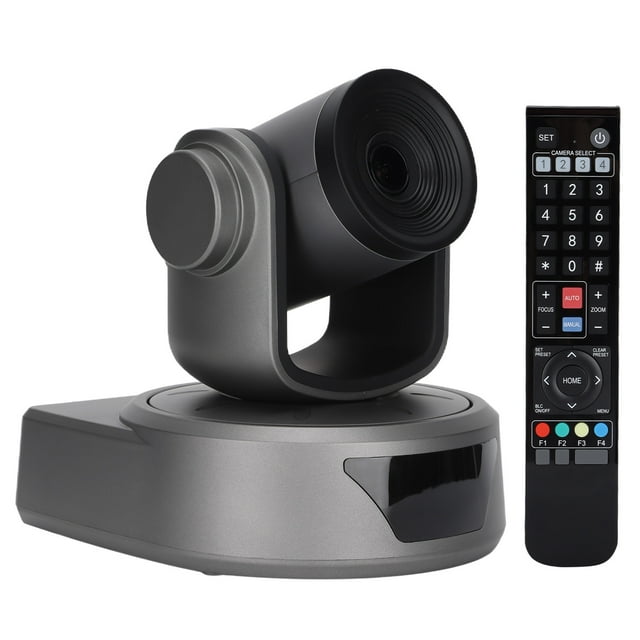 Video Conference Camera 1080P FHD PTZ Video Conferencing System 3x Optical Zoom AI Tracking, Remote Control, 120 Wide View, For Conferencing Education