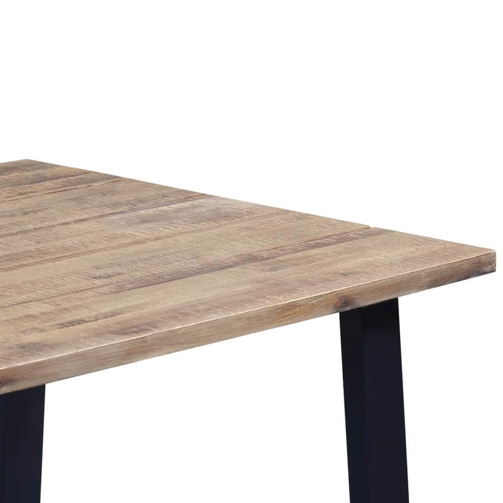 Lowestbest Solid Wood Dining Room Table, Rectangle Kitchen Dinner Table Lowestbest Solid Wood Dining Room Table, Rectangle Kitchen Dinner Table