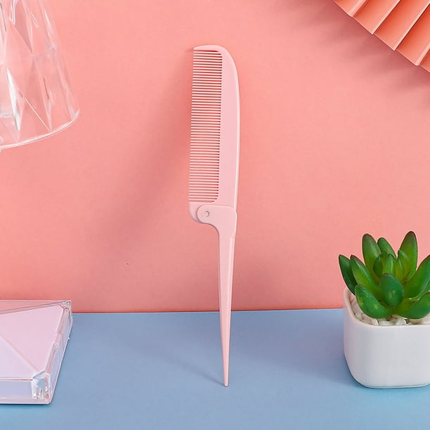 Herramientas de belleza, peines, peines, peines para rayar el cabello, peines de cola de rata, peine plegable, peine desenredante, peine de viaje, peines de estilista, peines para levantar la cola, pa