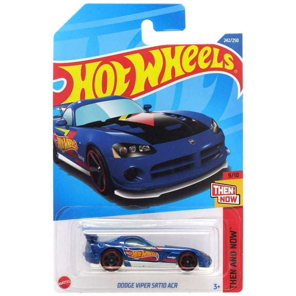 Hot Wheels Then and Now Dodge Viper SRT10 ACR Diecast Car