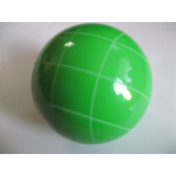 EPCO Replacement Bocce Ball with Criss Crossed Stripes - Single Light Green 110mm