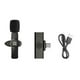 thumbnail image 1 of Micrófono de computadora en vivo Streaming Vlogging Video Chat Clip-on Bluetooth Compatible con Solapa Mic Mic Auto Par 360 grados Pickup Type 1 sidaley EL005606-01B, 1 of 6