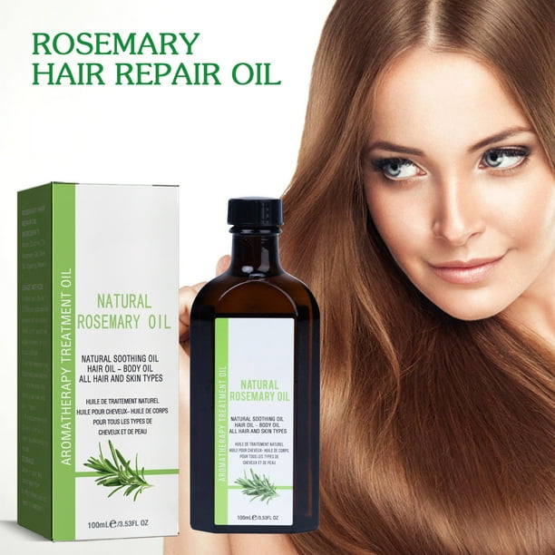 100ml Aceite vegetal orgánico para el crecimiento del pelo, aceite vegetal natural para el masaje del cuero cabelludo, cuidado de la piel, aromaterapia, crecimiento del pelo, belleza del pelo Essenti