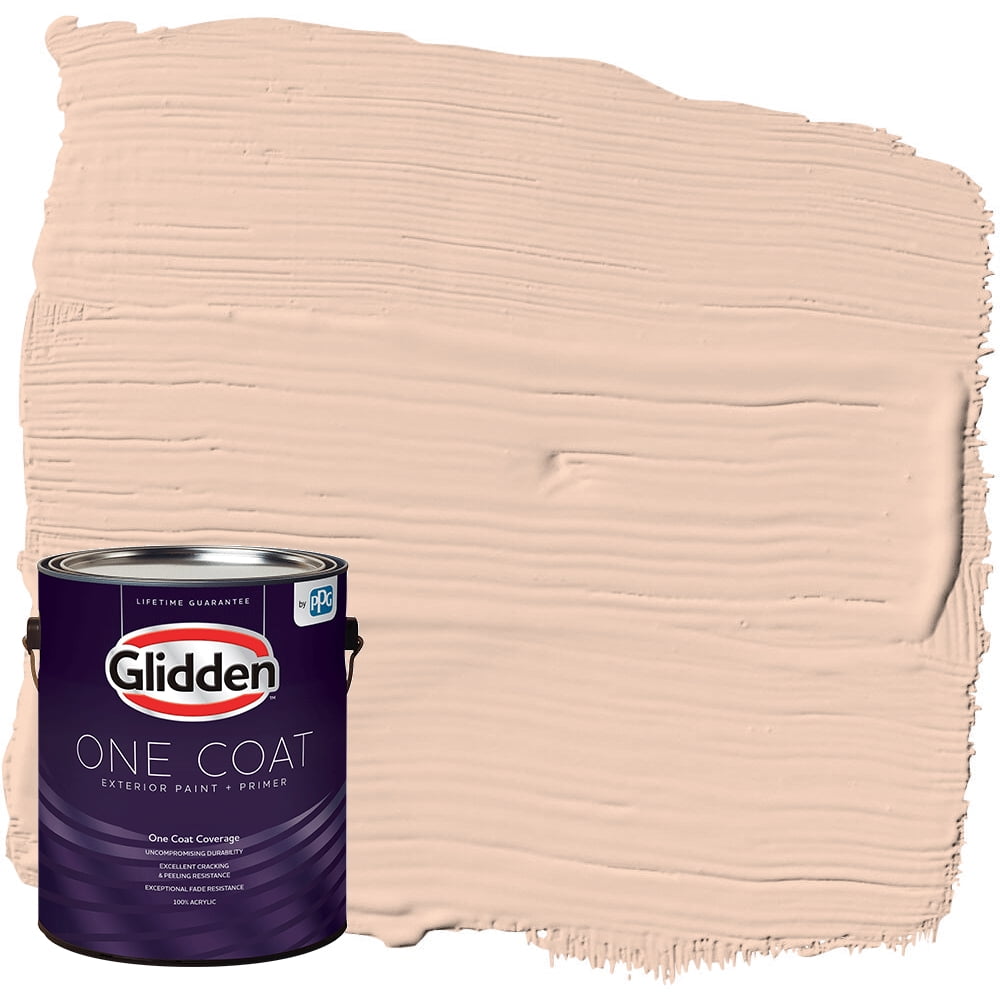 Glidden One Coat Exterior Paint and Primer, Scotchtone