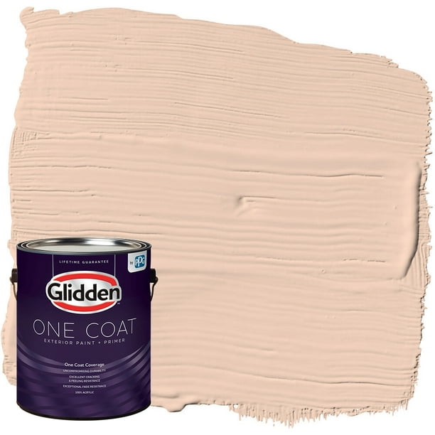 Glidden One Coat Exterior Paint and Primer, Scotchtone