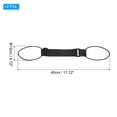 thumbnail image 2 of Uxcell Luggage Straps Bag Bungee, Suitcase Straps Adjustable Belt, Black 2 Pcs, 2 of 7