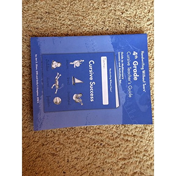 Pre-Owned Handwriting Without Tears - Grade 4 Paperback