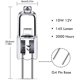 thumbnail image 2 of G4 halogenlampor 10W 12V - Varmvita - 12 st 10W 10W 12pcs, 2 of 5