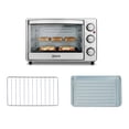 thumbnail image 2 of Kitchen Elite 6-Slice Compact Countertop Toaster Oven with Stainless Steel Tray, 2 of 10