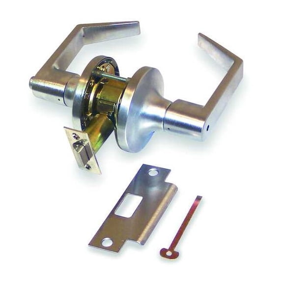 Lever Lockset, Mechanical, Privacy, Grade 1