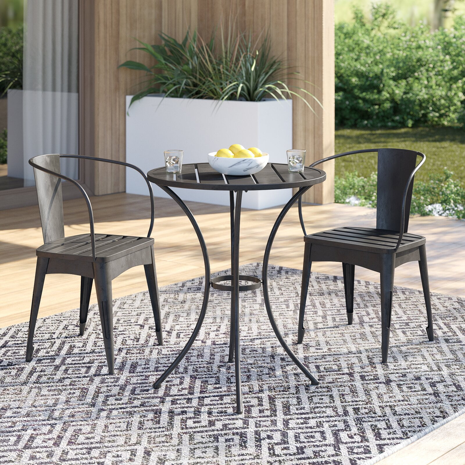 Biles 3 piece bistro set deals