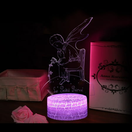 

ZUBKTE Lamp for Table Valentine s Day USB Acrylic Night Light Lamp Home Decoration Gifts