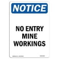 thumbnail image 1 of SignMission OS-NS-A-1218-V-14517 Panneau d'Avis OSHA 12 x 18 Po - Entrée Interdite, 1 of 1