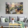 thumbnail image 5 of Beauty The Beast Fall In Love Artworks Canvas Poster Room Aesthetic Wall Art Prints Home Modern Decor Gifts 16x24inch(40x60cm), 5 of 6