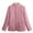 Pink, variant on Womens Quilted Jackets Winter Warm Padded Long Sleeve Coat Button up Coats Fall Trendy Clothes with Pockets