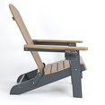 thumbnail image 4 of Backyard Lifestyles - Chaise Adirondack Pliante avec Porte-Gobelet - Brun/noir, 4 of 8