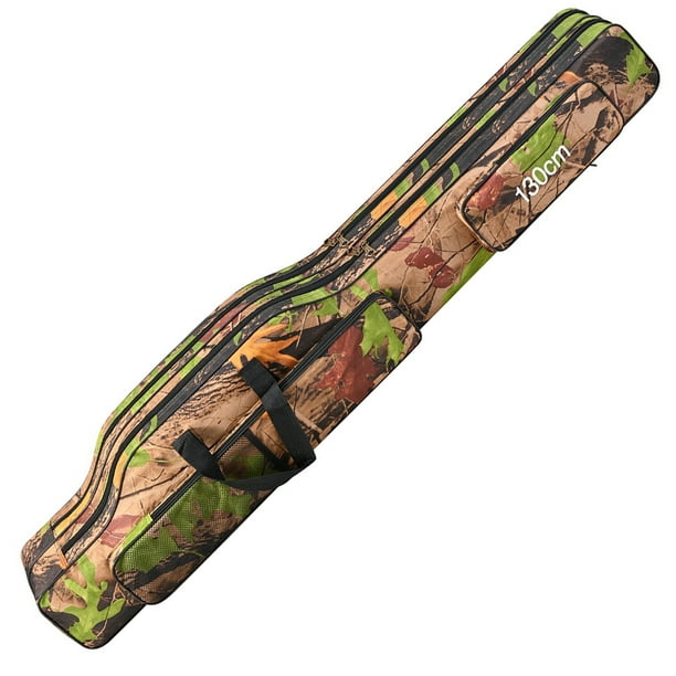Para Equipo Pesca Oxford 600D 2 Capas Estuche Caña Pescar (camuflaje 1 3 M)