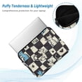 thumbnail image 2 of FORMRS 15-15.6 inch Laptop Sleeve Case Soft Carrying Quilted Computer Bag Cover, Blue and White Cat, 2 of 7