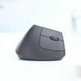 thumbnail image 4 of Logitech MX Vertical Wireless Mouse – Ergonomic Design Reduces Muscle Strain, Rechargeable, Graphite, 4 of 17
