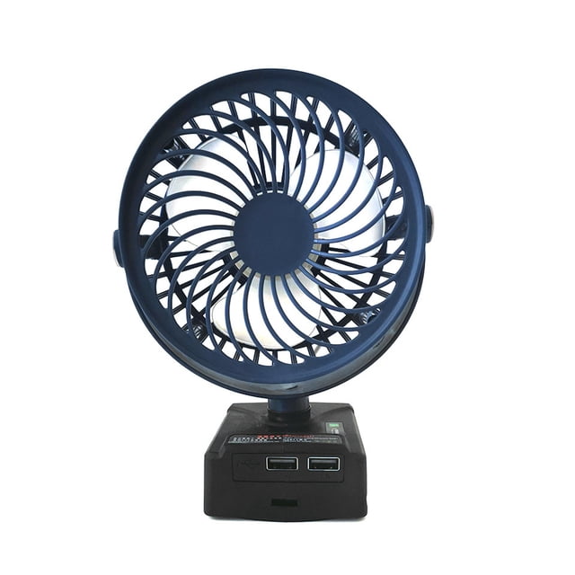 Ventilador de escritorio de 3 hojas de 5 pulgadas, ventilador de aire de litio, dispositivo de refr Abanopi Ventilador eléctrico