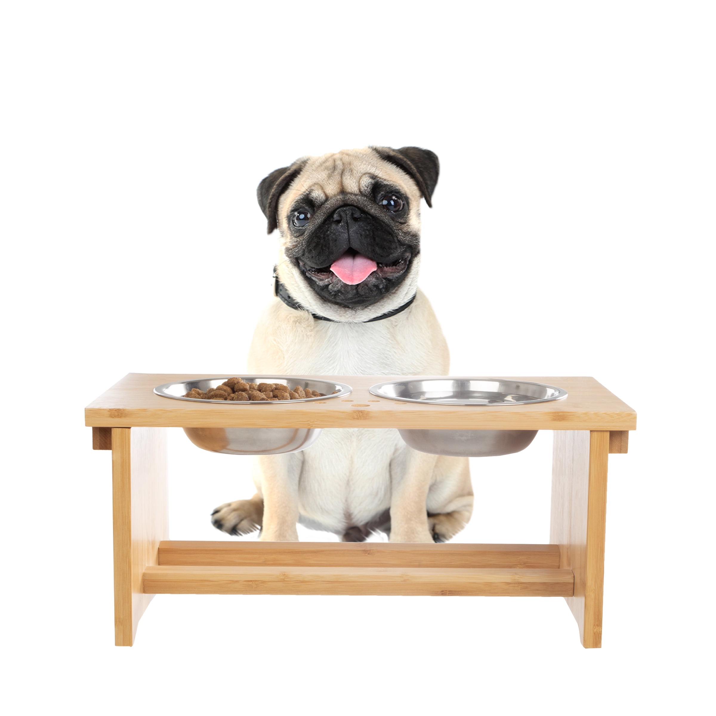 Pet Supplies : Petbank Elevated Dog Bowls Raised Dog Bowl Stand
