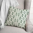 thumbnail image 3 of Creative Products Geometric Shibori Green 18 x 18 Indoor / Outdoor Pillow, 3 of 3
