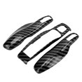 thumbnail image 3 of Keyfob Housing, Keyless Entry Key Protector Car Remote Control Case Glossy  Plastic Lightweight Carbon Fiber Color  For CAYMAN 2013-2015 981, 3 of 8