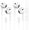 Lightning（No Bluetooth）, variant on 2 Pack Wired iPhone Earbuds/Headphones/Earphones with 3.5mm Wired [MFi Certified] with Mic, Volume Control Compatible with iPhone,iPad,iPod,Computer,MP3/4,Android Most 3.5mm Audio Devices