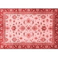 thumbnail image 1 of Ahgly Company Machine Washable Indoor Rectangle Oriental Red Traditional Area Rugs, 7' x 10', 1 of 4