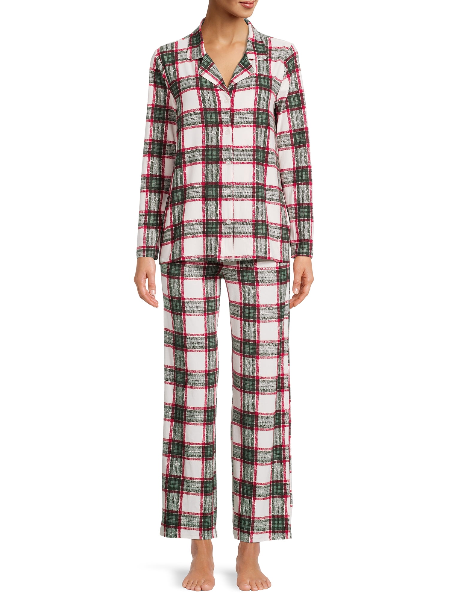 Buy Derek Heart Notch Collar Plaid 