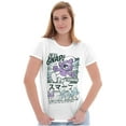 thumbnail image 3 of Purple Smurfs GNAP Manga Cartoon Women's T Shirt Ladies Tee Brisco Brands X, 3 of 5