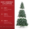 thumbnail image 4 of Árbol de Navidad Best Choice Products de 6 pies con 1000 puntas de rama, 4 of 7