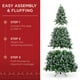 thumbnail image 4 of Árbol de Navidad Best Choice Products de 6 pies con 1000 puntas de rama, 4 of 7