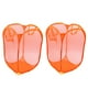 2pcs Orange Sac en Filet Pliable Rangement de Vêtements Sales Panier à Linge Organisateur – image 1 sur 3