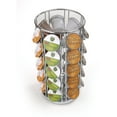 thumbnail image 2 of Mind Reader 35 Capacity Rotating Metal Carousel Coffee Pod Holder, Silver, 2 of 7
