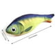 thumbnail image 2 of Gato Juguetes Pez Goldfish Crinkle Sonido Juguetes Suaves y Duraderos Juguetes Interactivos Gato para Ejercicio Interior 8.6 Pulgadas, 2 of 4