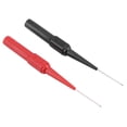 thumbnail image 3 of Sondas de Prueba, 1 par de Agujas de perforación de Aislamiento, Kit Profesional para multímetros, diagnóstico automotriz, reparación de automóviles, Pruebas eléctricas, Color Rojo + Negro, 3 of 8