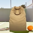 thumbnail image 6 of Canvas Casual Adjustable Daypack, Lightweight Travel Rucksack For Women And Men For Daily Commute (Blackish Green), 6 of 9