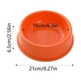 thumbnail image 2 of Candy Round Plastic Dog Bowls Pet Food Container Storage for Dog Cat Easy To Clean, 2 of 6