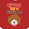 thumbnail image 4 of Inktastic Cavapoo Dog Quote Boys or Girls Baby Bib, 4 of 4