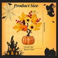thumbnail image 5 of HCTSHG ​​Pumpkin Tree Centerpiece​​, Autumns Thanksgiving Display, ​​Dining Table Decor​​, Harvest Flower Ornaments for Living Room Mantel Holiday Ambiance, 5 of 9