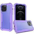 thumbnail image 2 of For iPhone 12 Pro Max 6.7 Sturdy Think 3in1 Tough Hybrid - Purple, 2 of 3