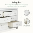 thumbnail image 6 of Evolur Nova Double Dresser, Stardust, 6 of 12