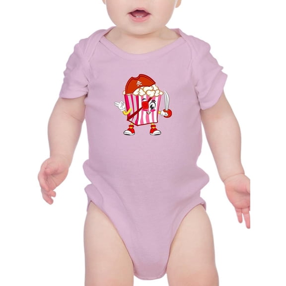 Pirate Popcorn Bodysuit Infant -Image by Shutterstock, 6 Months