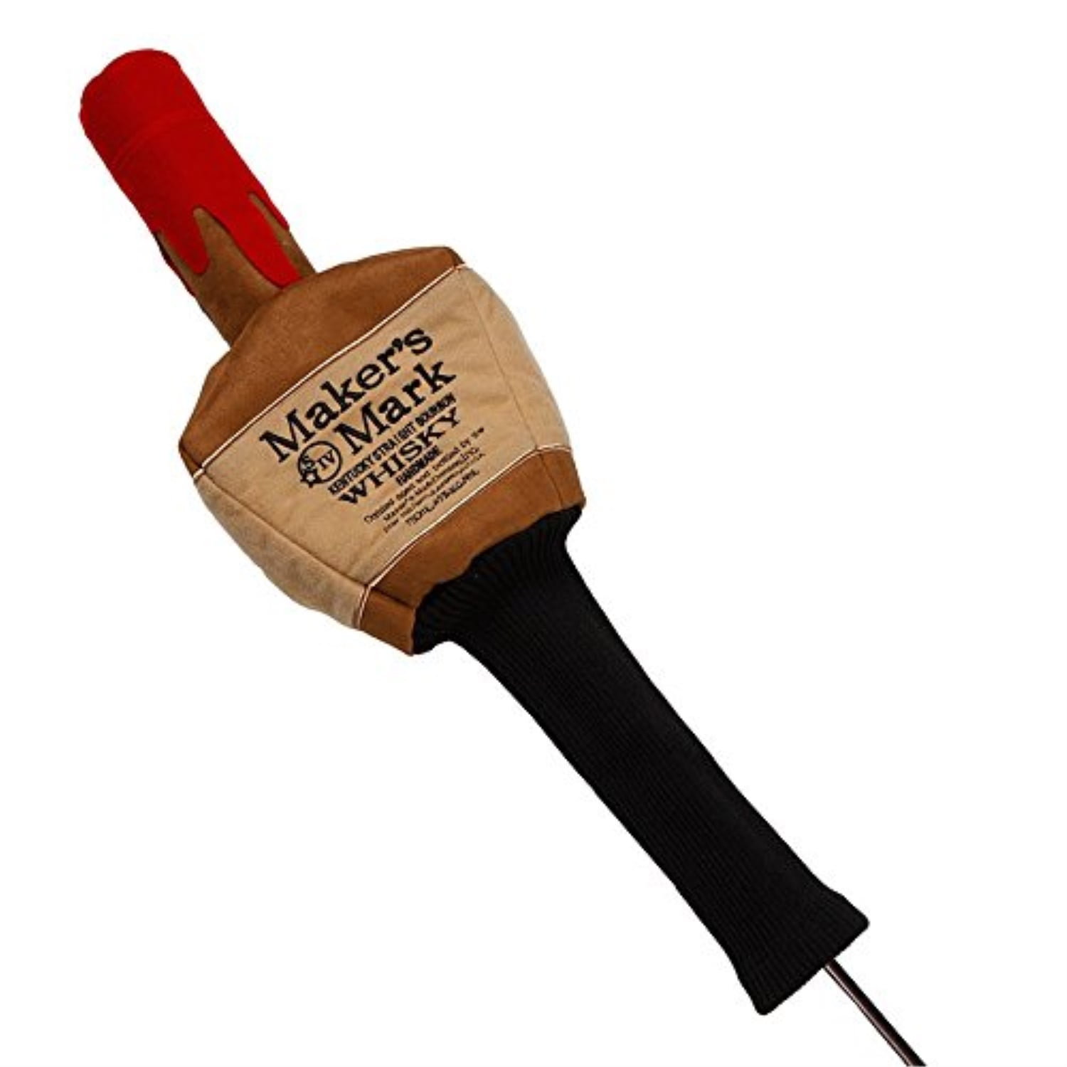 maker's mark whiskey bourbon golf club cover