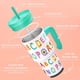 thumbnail image 3 of Vaso SANDJEST Alphabet de 600 ml con asa y tapa con pajita de silicona, 3 of 7